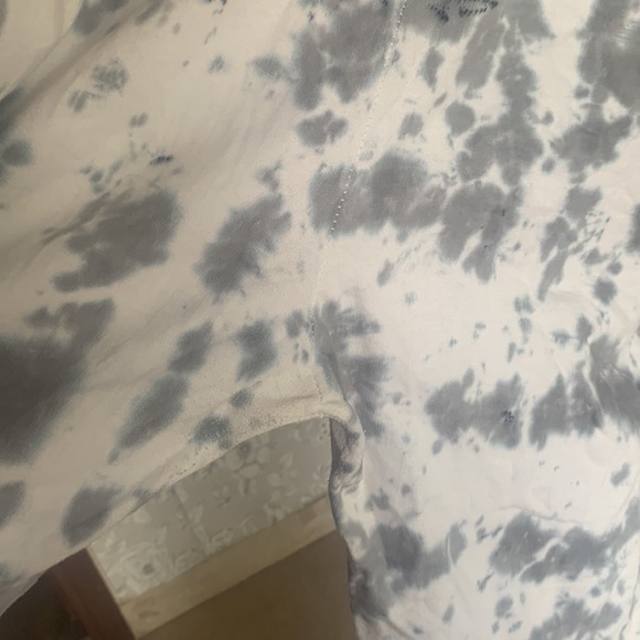 Size M grey and white joggers. cotton. - Picture 3 of 3